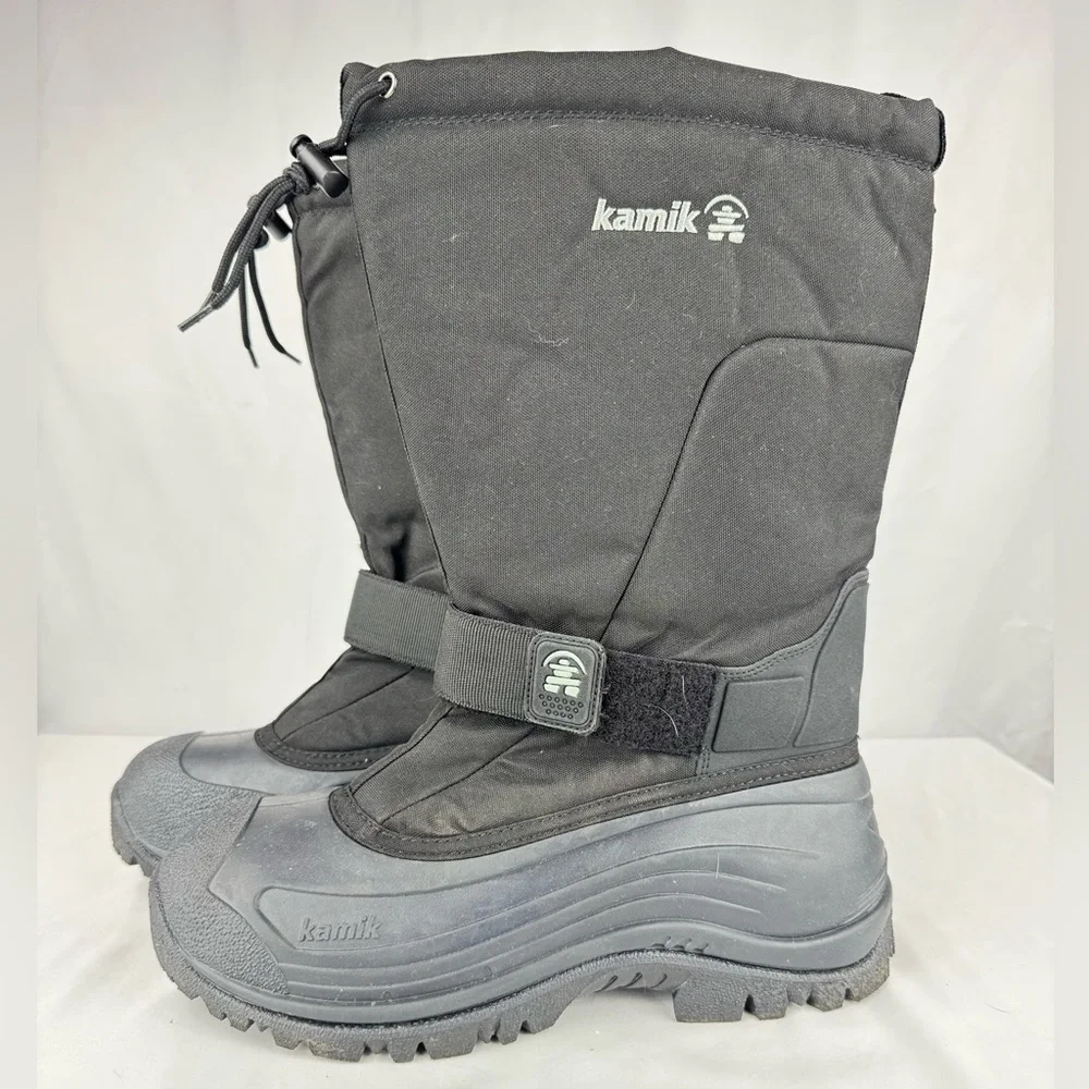 Kamik Greenbay 4 Black Insulated Waterproof Boots